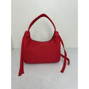 BAGGU x Sandy Liang Mini Bow Bag In Candy Apple Red